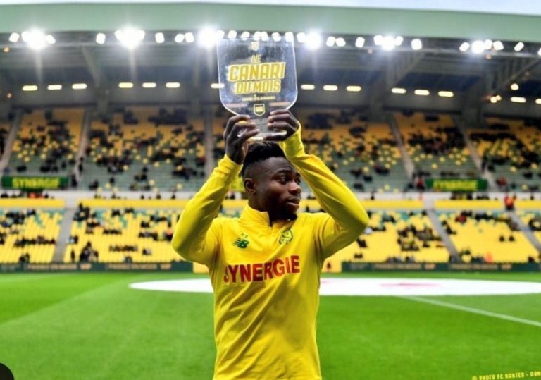 Moses Simon Wins Nantes Goal Of The Season Award, Makes Goals Of The Decade List