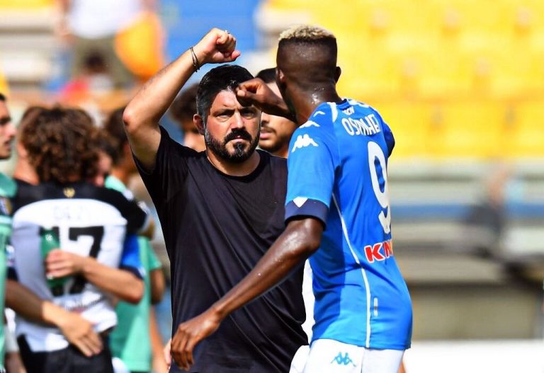 Blame Me Not Osimhen – Gattuso Backs Super Eagles Forward Over Failed Covid 19 Test