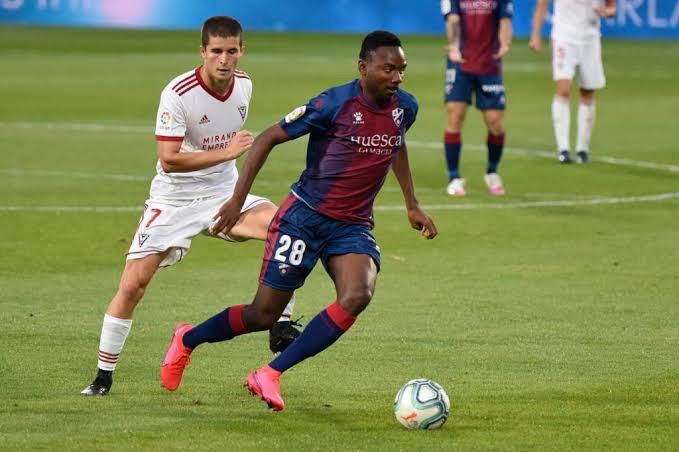 Nwakali No Longer Playing As Number Ten, Gets New Role At Huesca