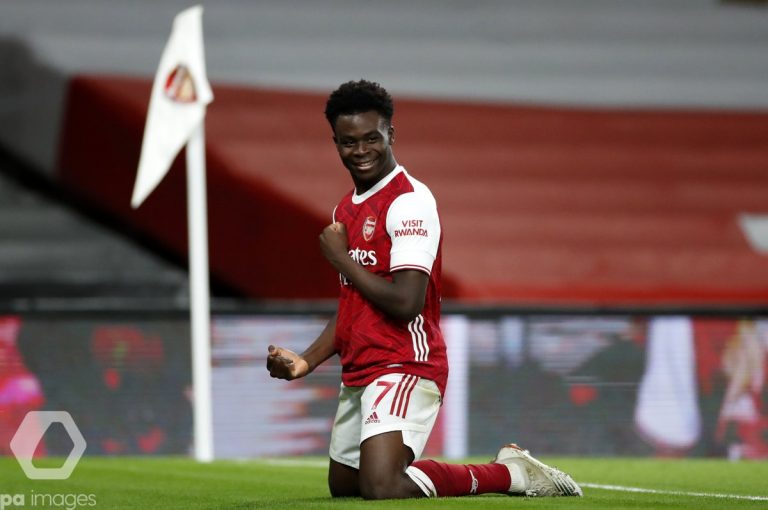 Arsenal Star Saka Begs Nigerians To Understand Why He Picked England Over Super Eagles