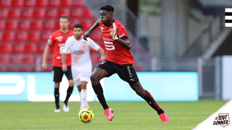 17 Years Old Super Eagles Target Lesley Ugochukwu Shines For Rennes Against PSG In Ligue 1 Clash