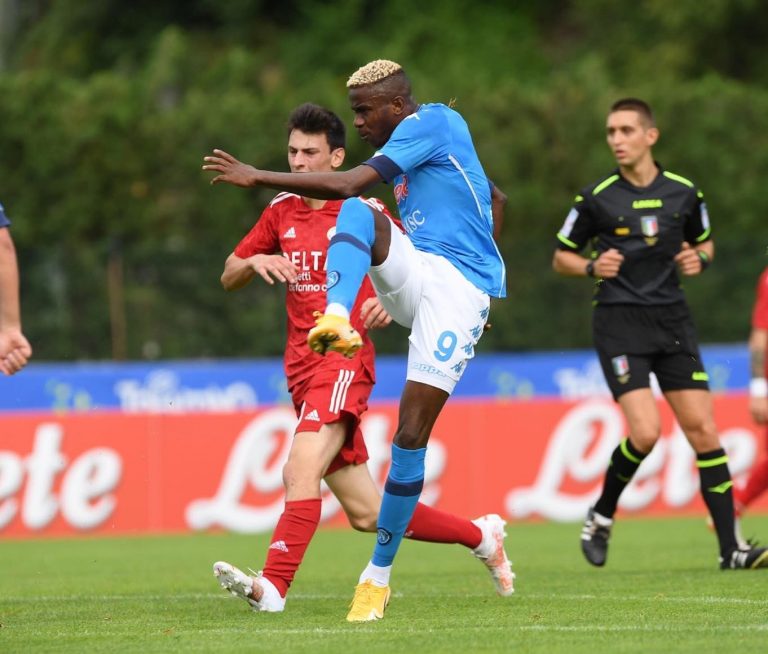 Napoli Coach Spalleti Begins Special Drills With Osimhen On First Touch And Shooting Technique