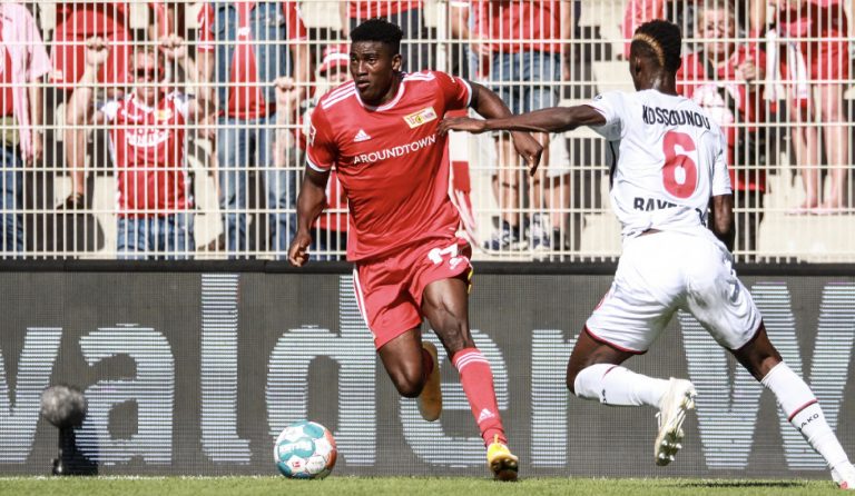 He Makes Goal Scoring Easy – Union Berlin Coach Salute Taiwo Awoniyi Wonder Goal Against Bayern Leverkusen