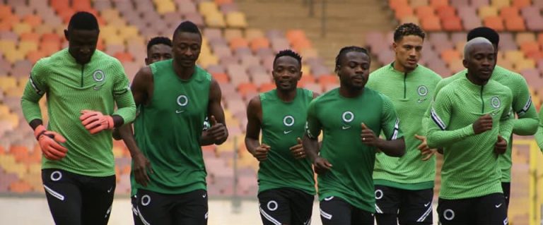 Details Of Super Eagles Training Session Under Interim Manager Eguavoen Ahead Of AFCON 2021