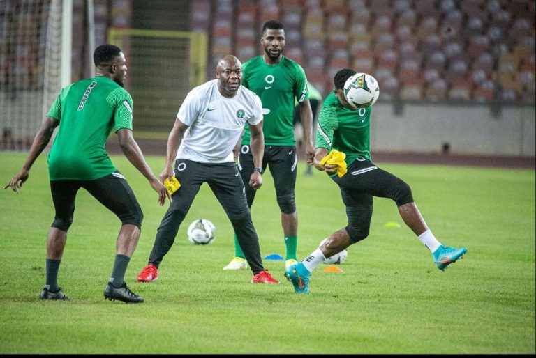 Training Report: Amuneke Makes Instant Impression On Super Eagles Players, Top Marks For Dennis, Iheanacho