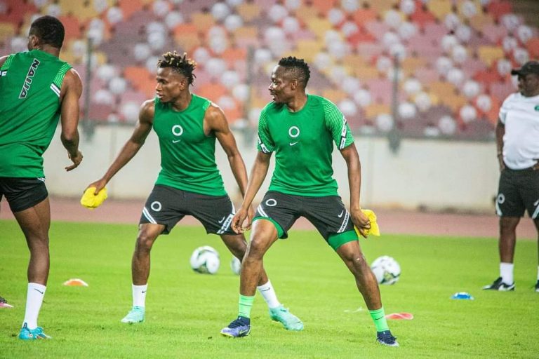 How Super Eagles Training Unfolded Yesterday – Musa Might Replace Chukwueze In Starting XI