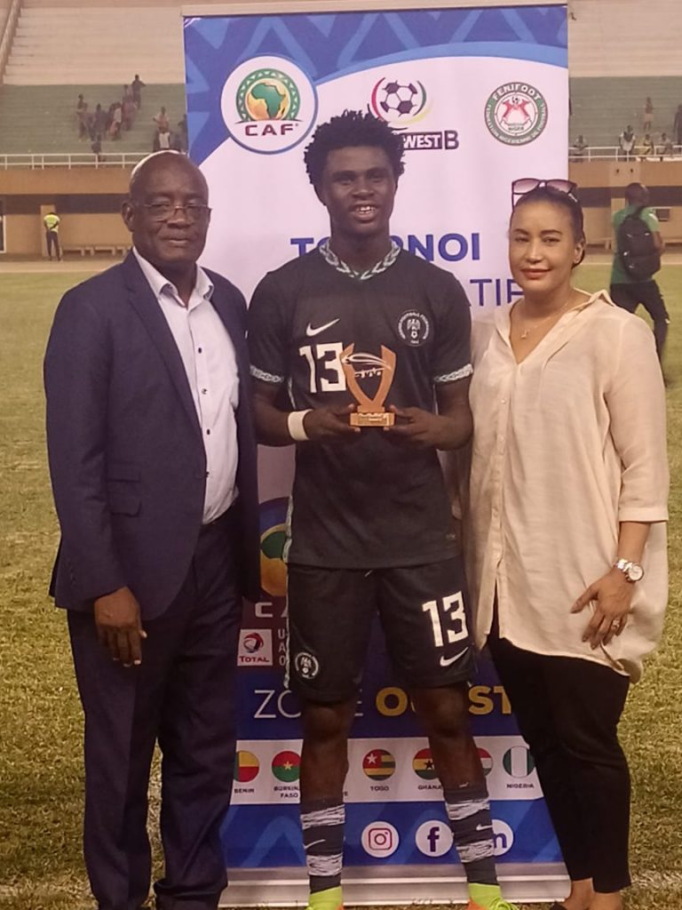 Daga MOTM As Flying Eagles Seal U20 AFCON Spot With Victory Over Cote d’Ivoire In WAFU B Semi Final