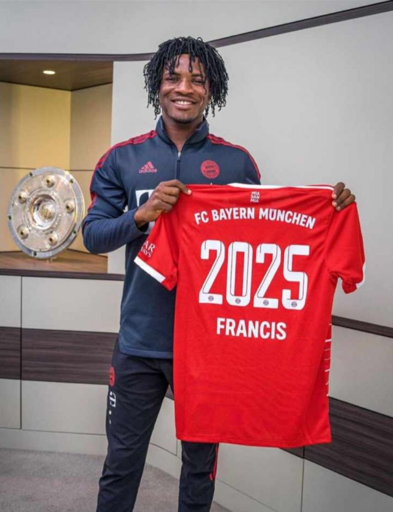 Bayern Munich Confirms Signing Of Ex Nigeria U17 Midfielder, Loaned To Austrian Side Klagenfurt