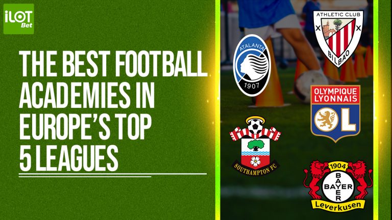 THE BEST FOOTBALL ACADEMIES IN EUROPE’S TOP 5 LEAGUES