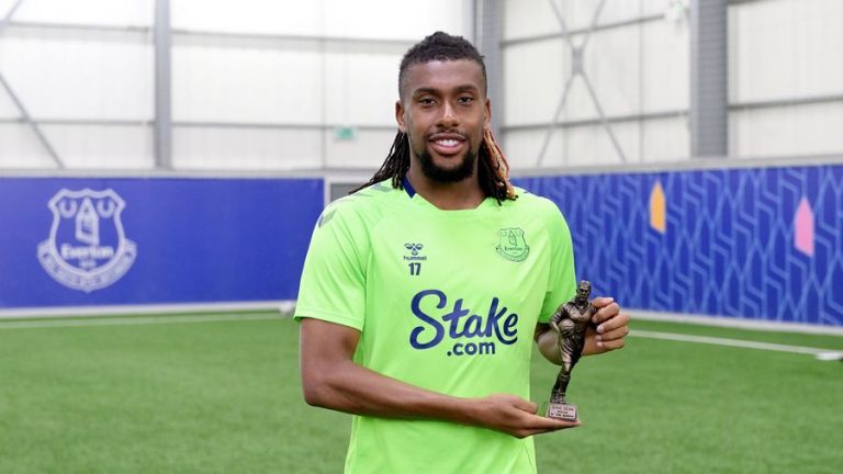 Like Iheanacho, Iwobi Picks Up Player Of The Season Award As Exit From Everton Draws Near