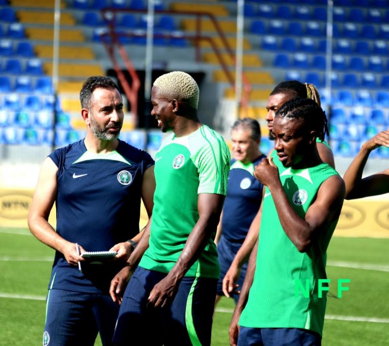Super Eagles Players Struggling To Train Properly, Unhappy With Quality Of Mobolaji Johnson Arena
