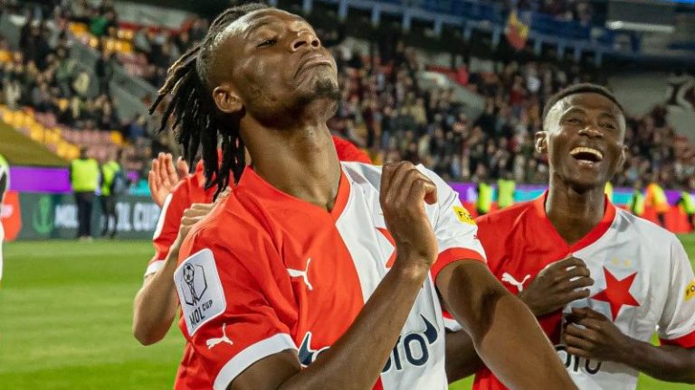 Slavia Prague Confirms Invitation Of 23 Year Old Centre Back To Super Eagles Squad For AFCON Qualifiers