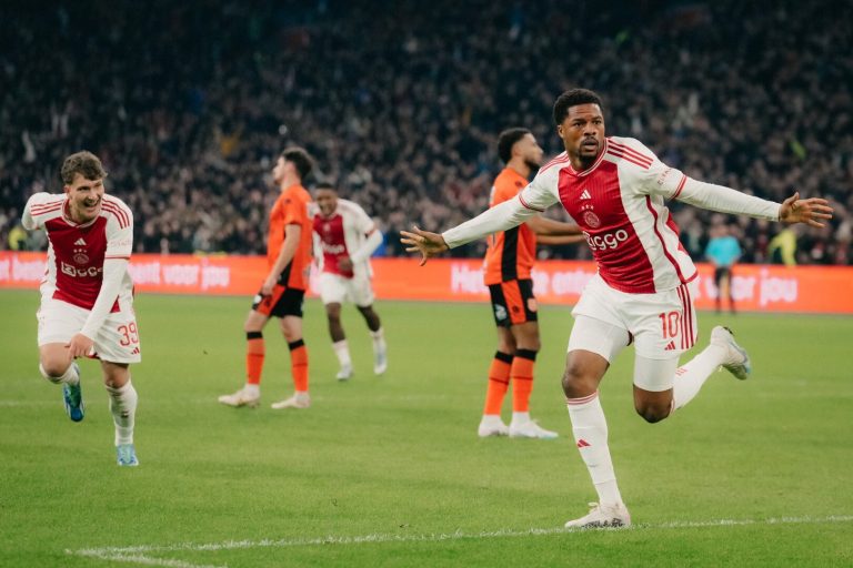 He Is On Fire – Coach Of Ajax Praise New Super Eagles Striker After Brace In Europa League