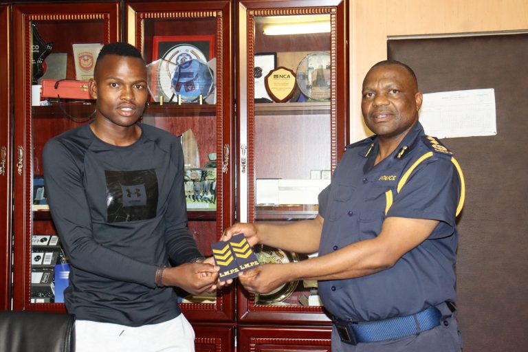 From Constable To Sergeant – Lesotho Police Service Promotes Goalkeeper For Heroics Against Super Eagles