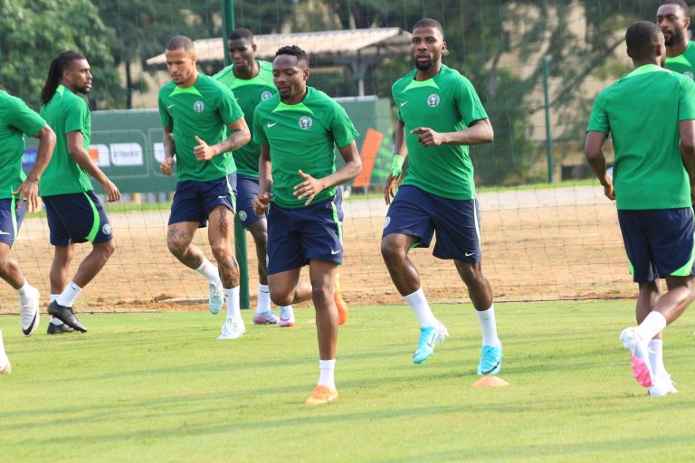 Iheanacho Steals The Show In Super Eagles Training, Chukwueze Dazzles Ahead Of Ivory Coast Clash