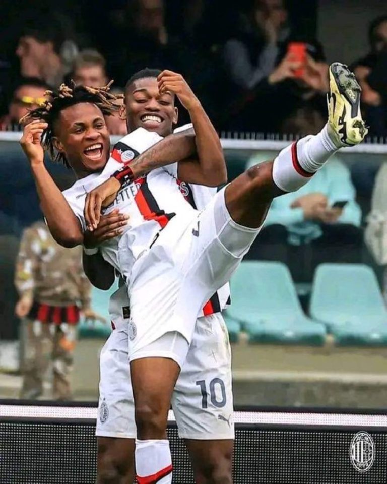Samuel Chukwueze Scores Twice For  AC Milan In Big Win Over Sassuolo