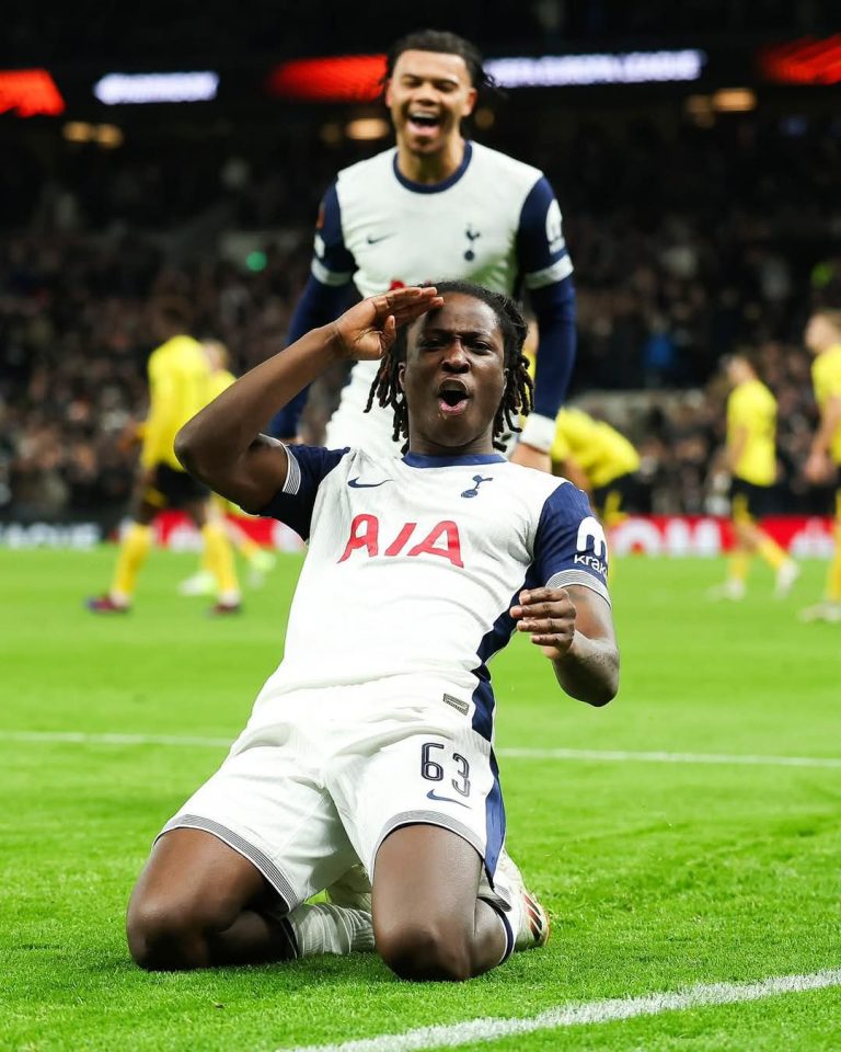 I Am Interested- Tottenham Hotspur Goal Scorer In Europa League Ajayi Open To Playing For Super Eagles