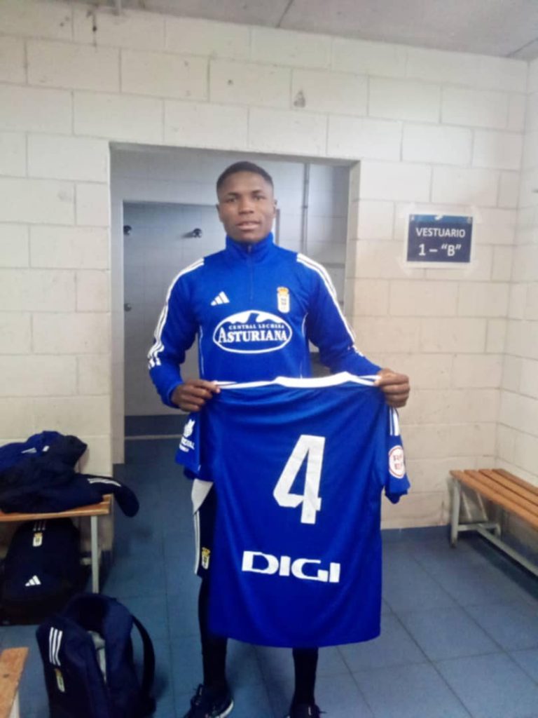 From Kaduna To Spain – Real Oviedo Hands Shirt Number To Newly Signed Midfielder Yahaya Yakubu