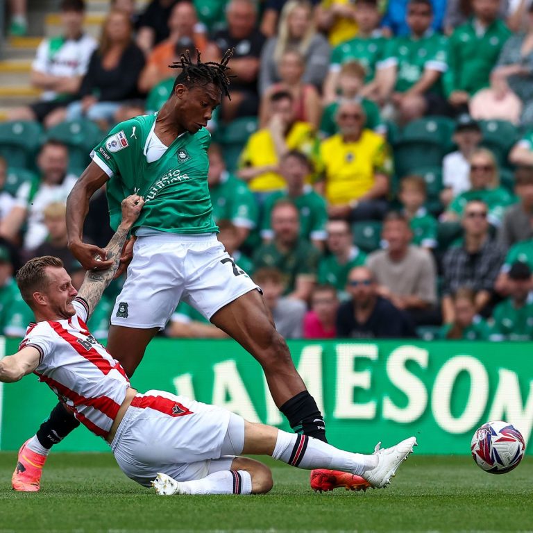 Ex Nigeria U20 Striker Tijani Stars For Plymouth In Shock FA Cup Win Over Liverpool