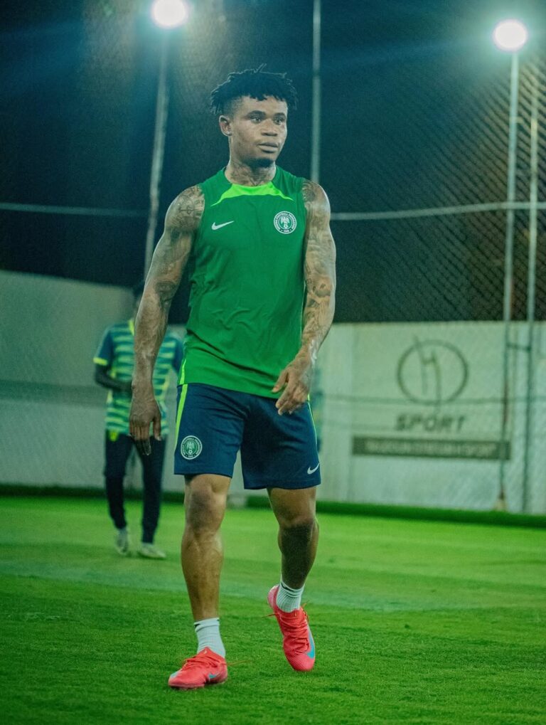 Hoffenheim Striker Trains In Super Eagles Kits Despite Confusion On His Eligibility To Play For Nigeria