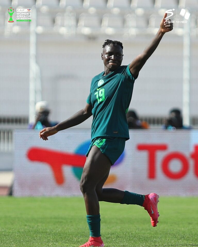 WAFCON: Super Falcons Seal Final Spot With Late Win Over South Africa In Semi Final