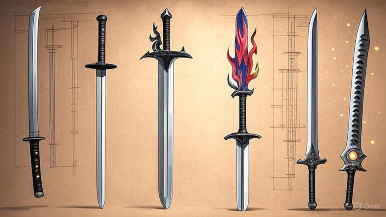The Evolution Of Anime Blade Design