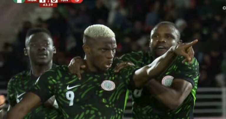 Osimhen Disrespected Me – Coach Of Tunisia Hits Back At Super Eagles Star After Goal Celebration