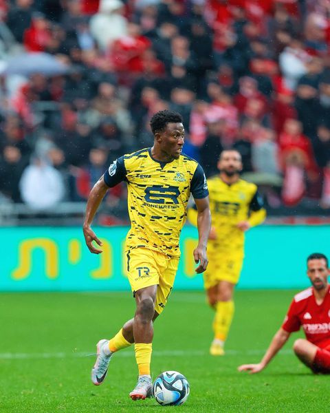 Controversial Usman Mohammed Sees Red For Ironi Tiberias In Last Game Before Joining Super Eagles Camp
