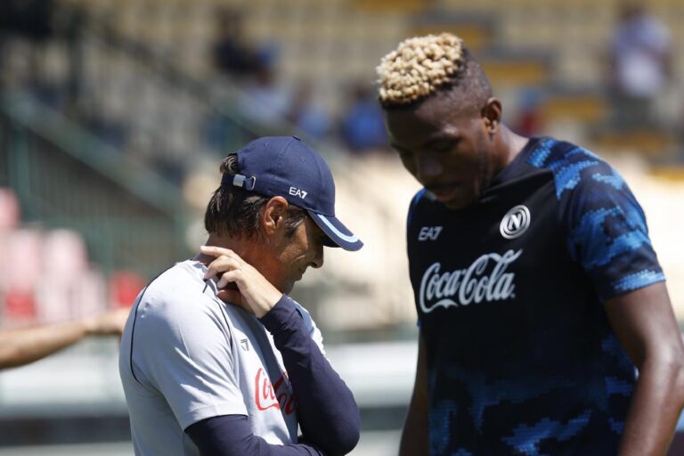 Conte Told Me To Sell Osimhen To PSG – De Laurentiis Defends Failed Transfer