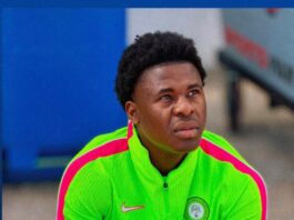 Super Eagles Training – Akpan Shares Video Of His “Dribbling Skills”, Wows Chelle