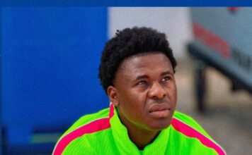 Super Eagles Training – Akpan Shares Video Of His “Dribbling Skills”, Wows Chelle