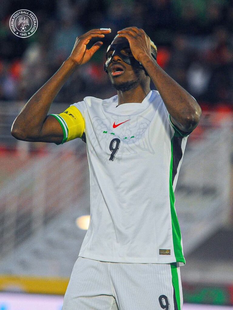 Chelle Replaces Injured Osimhen In Super Eagles Squad For AFCON Qualifiers
